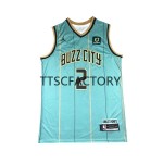 Maillot NBA Charlotte Hornets James Bouknight 2 Jordan 2022-23 City Edition Green Swingman - Homme